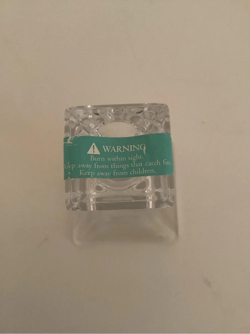 Tiffany & Co. crystal glass